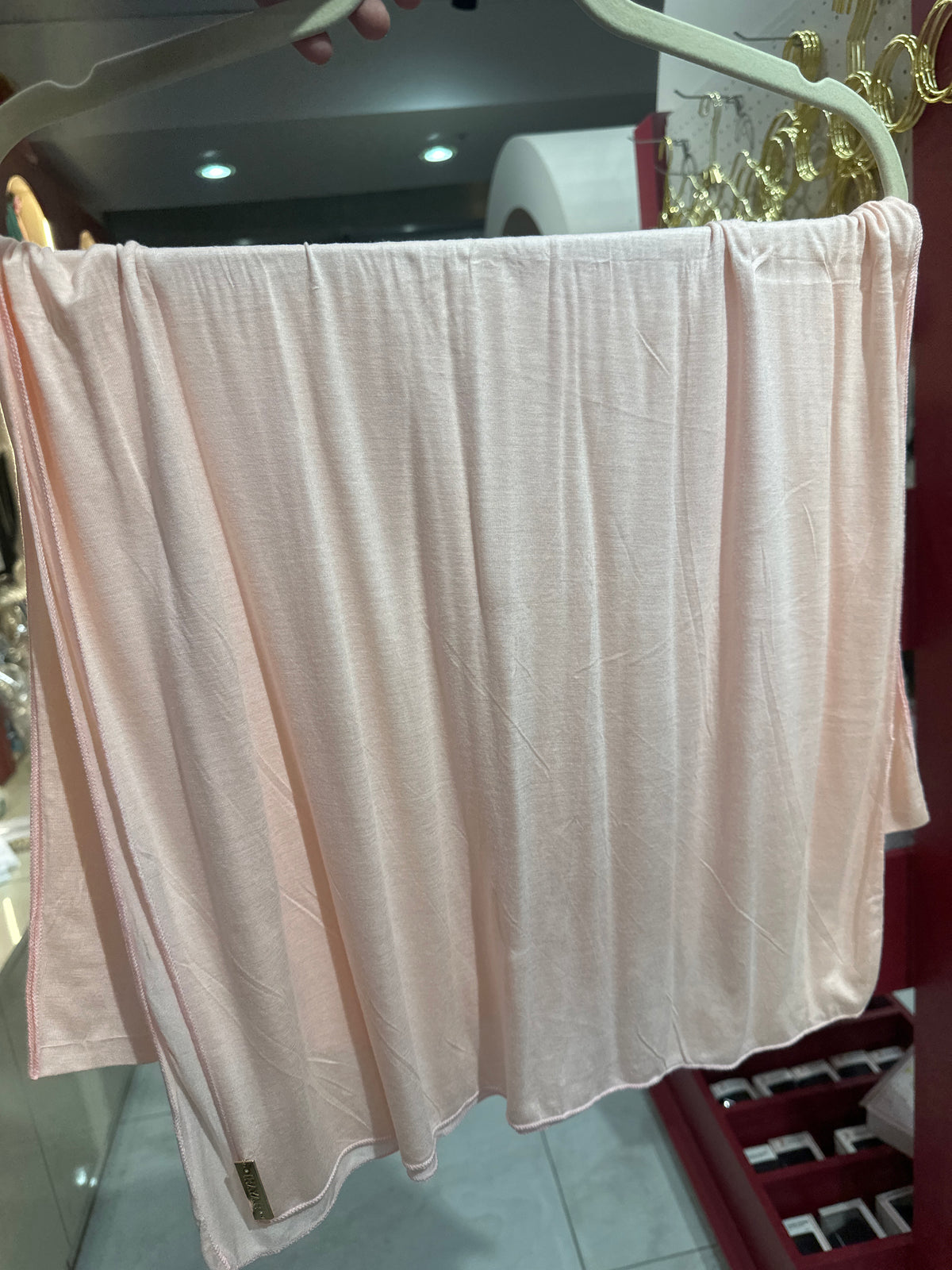 Jersey Scarf - Blush Cream