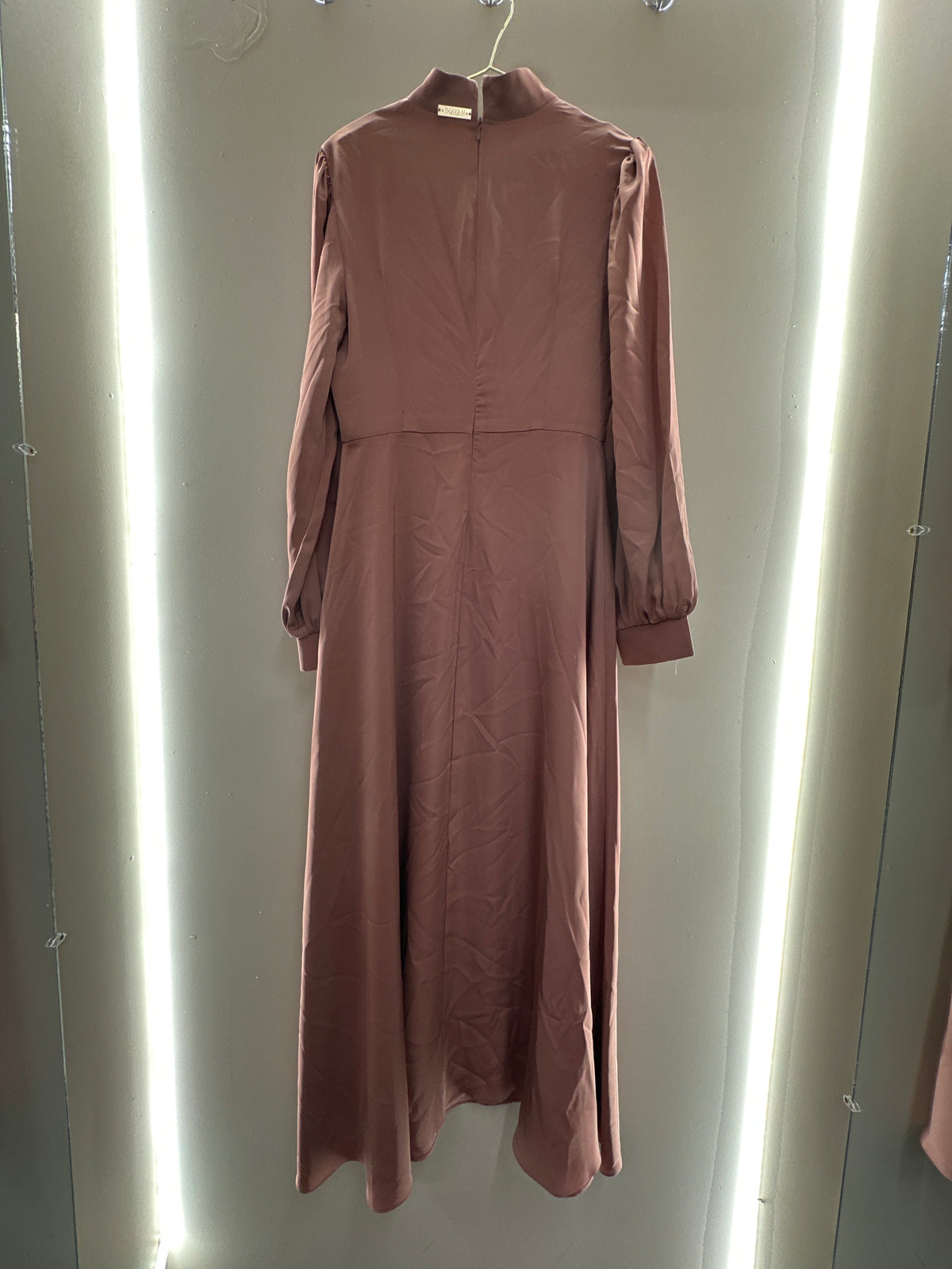 The Zara Draped Maxi Dress