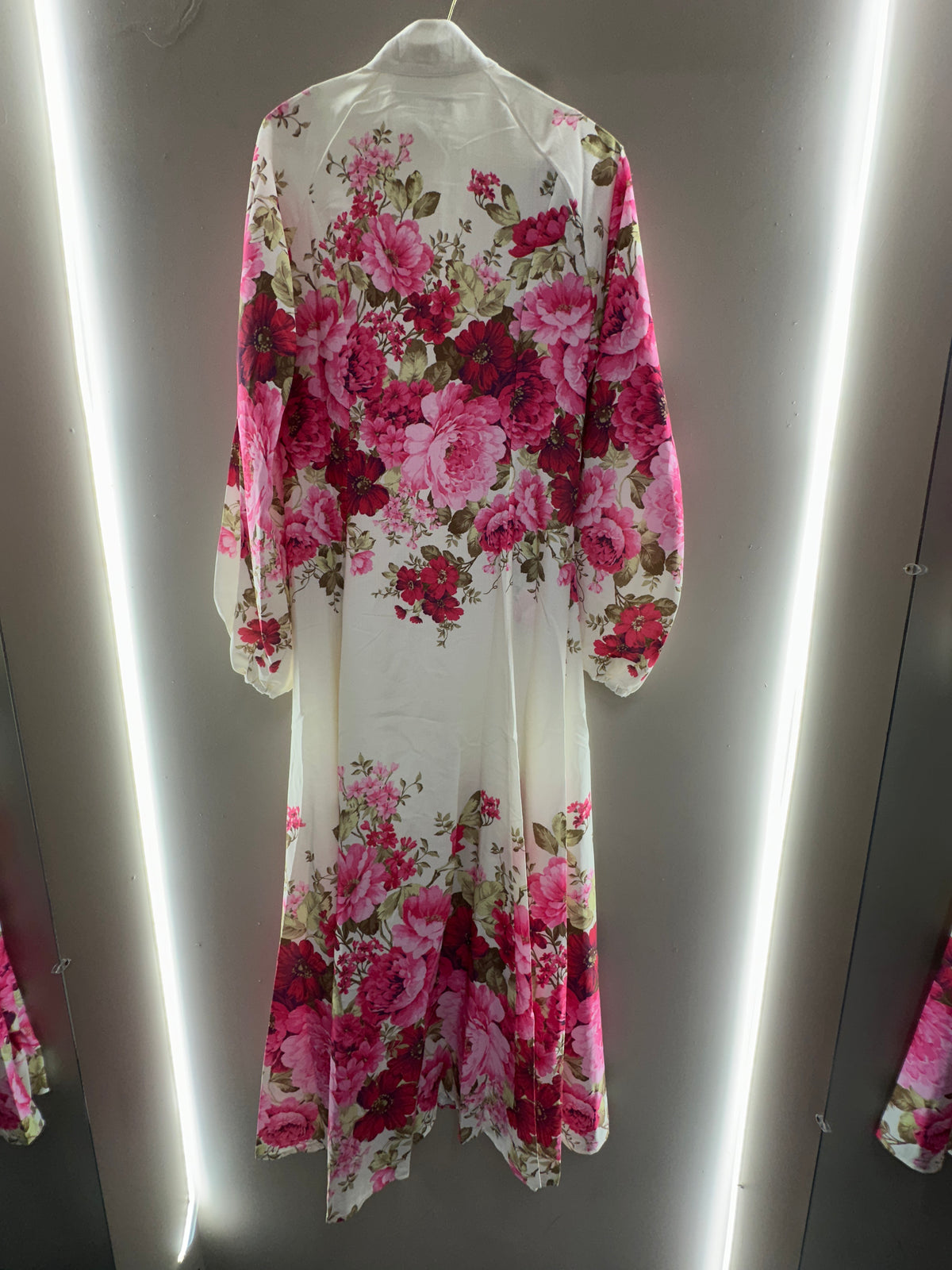 Rosé Bloom Maxi Dress