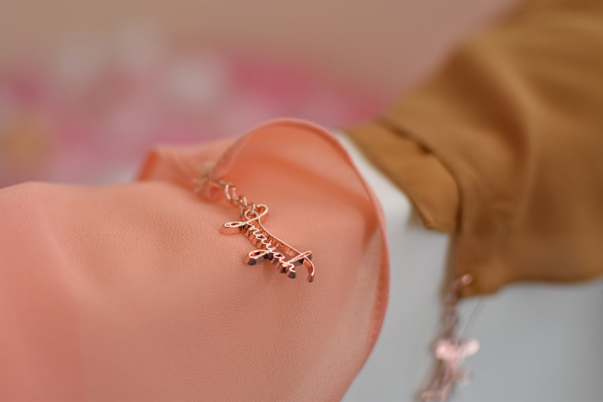 Peach Sorbet ~ Luxury chiffon — view 3