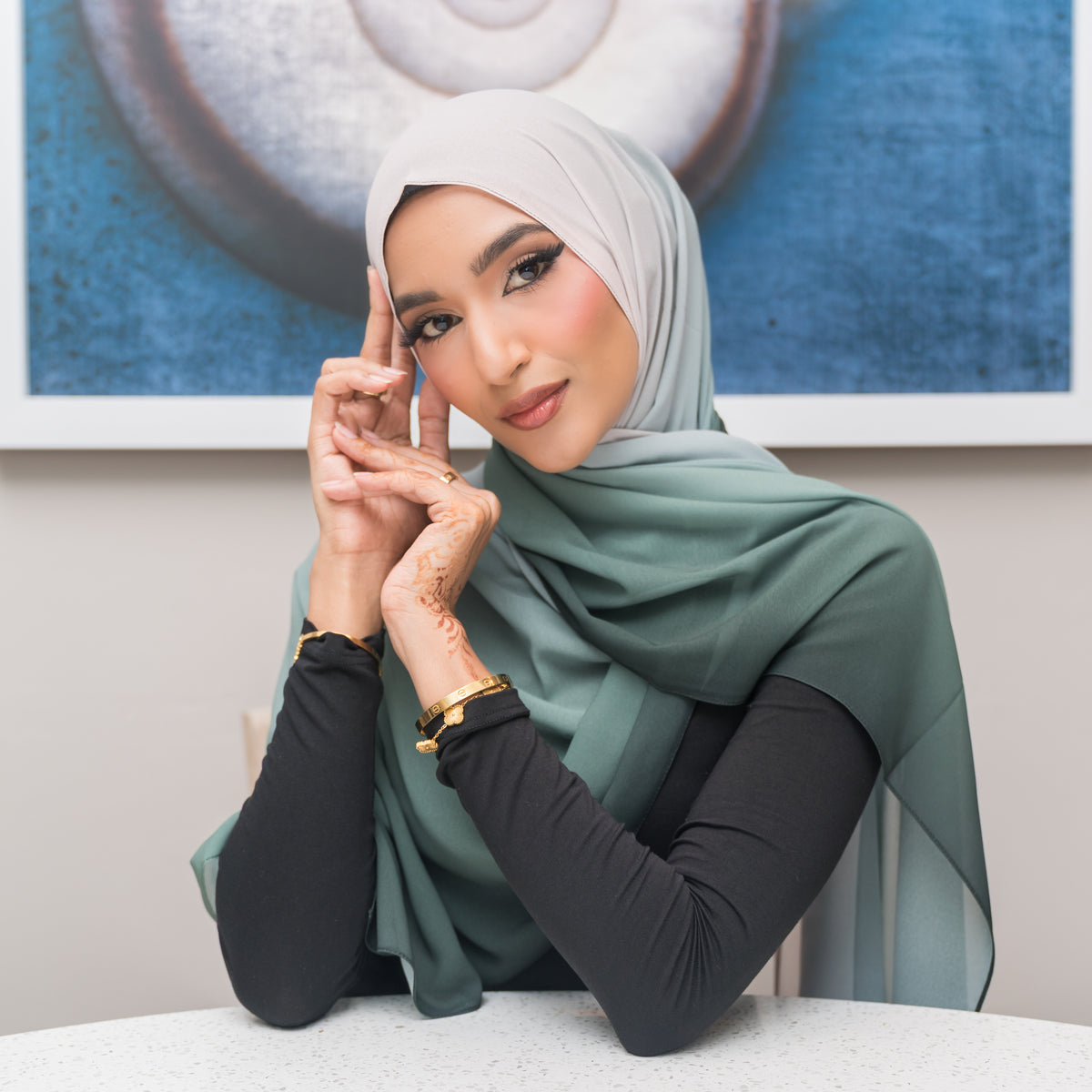 Evergreen ~ Luxury Chiffon — view 2