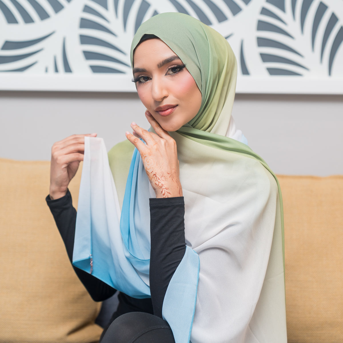 Meadow ~ Luxury Chiffon — view 2