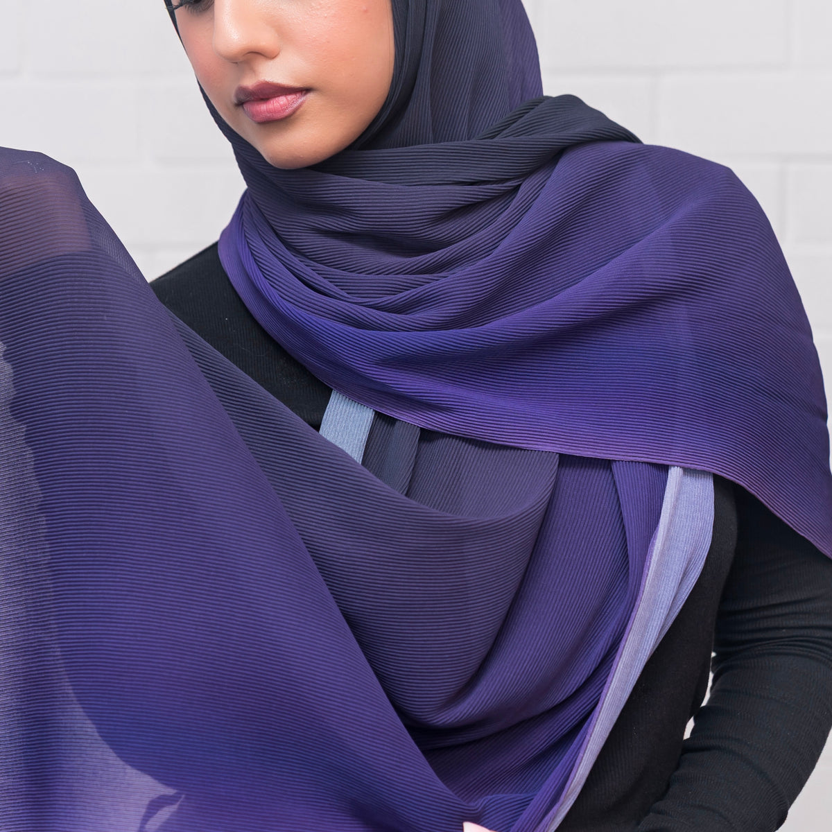 Luxury Ombre Hijab – 297 – 297 — view 2