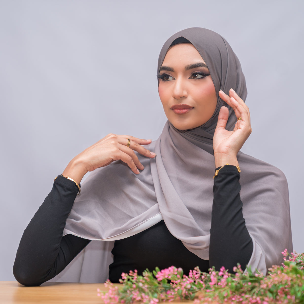 Luxury Ombre Hijab – 316 – 316 — view 2