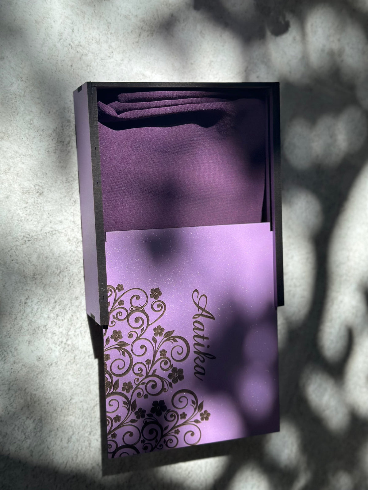CHIFFON SCARF & GIFT BOX — view 3