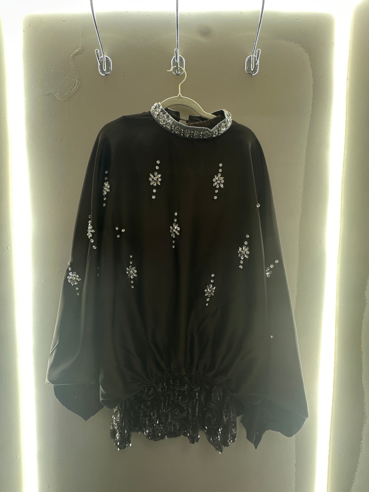 Crystal Embellished Skirt Co-Ord