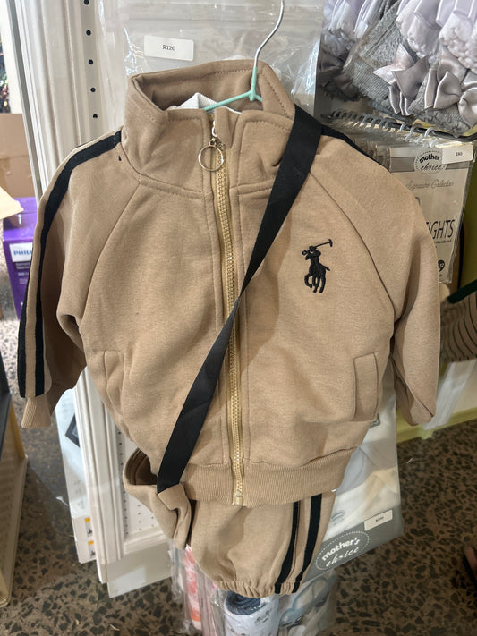 Brown black 4 piece boys