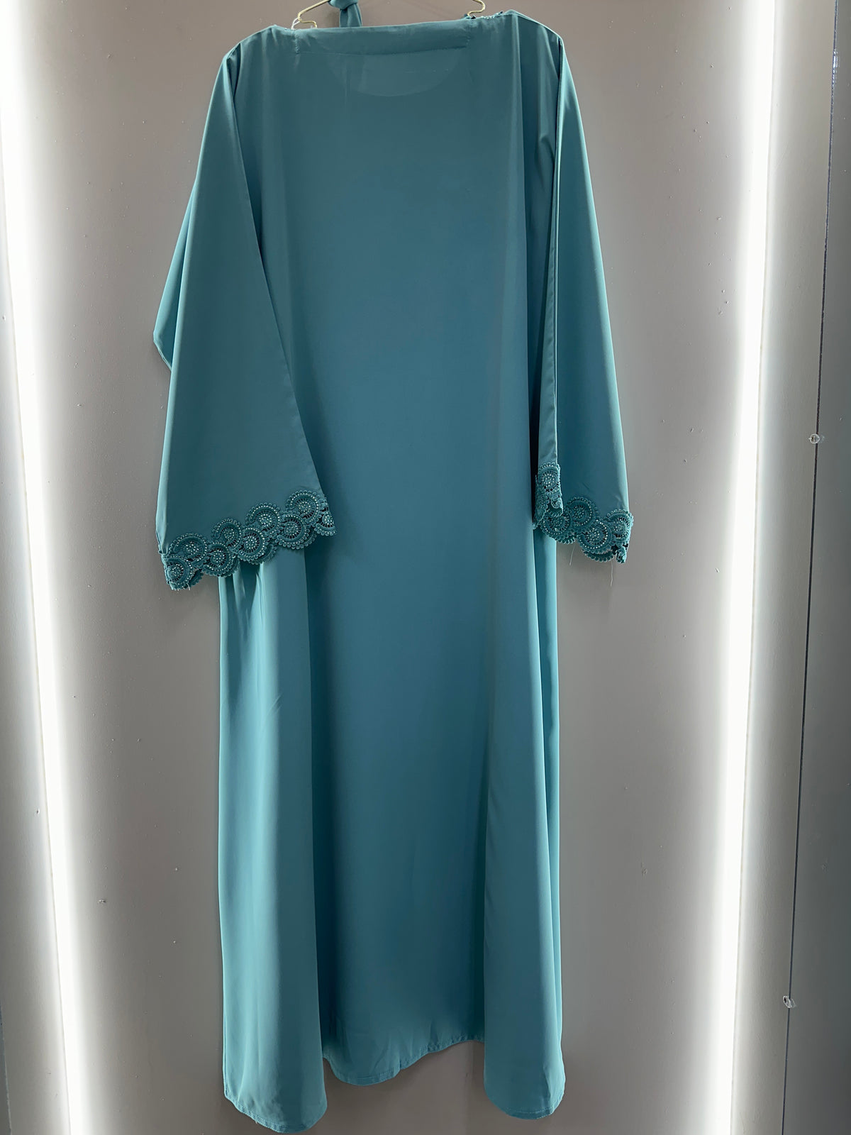 Azure Arabesque Two-Piece Set