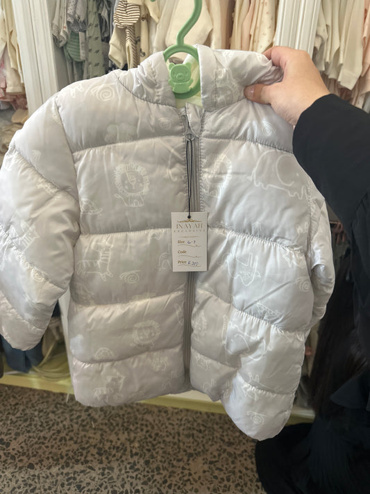 Grey kids jacket
