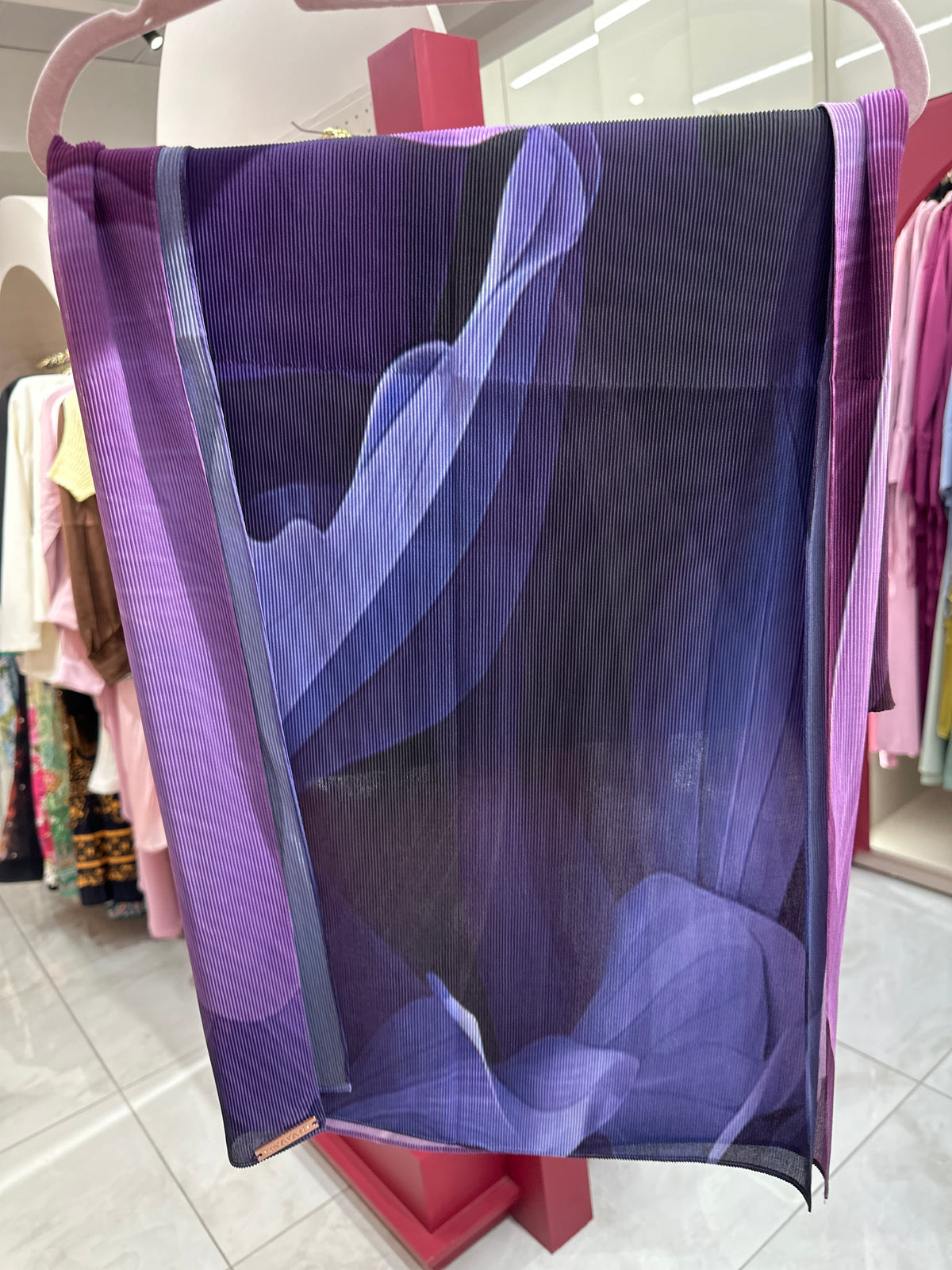 Crimped Ombre – Midnight Orchid