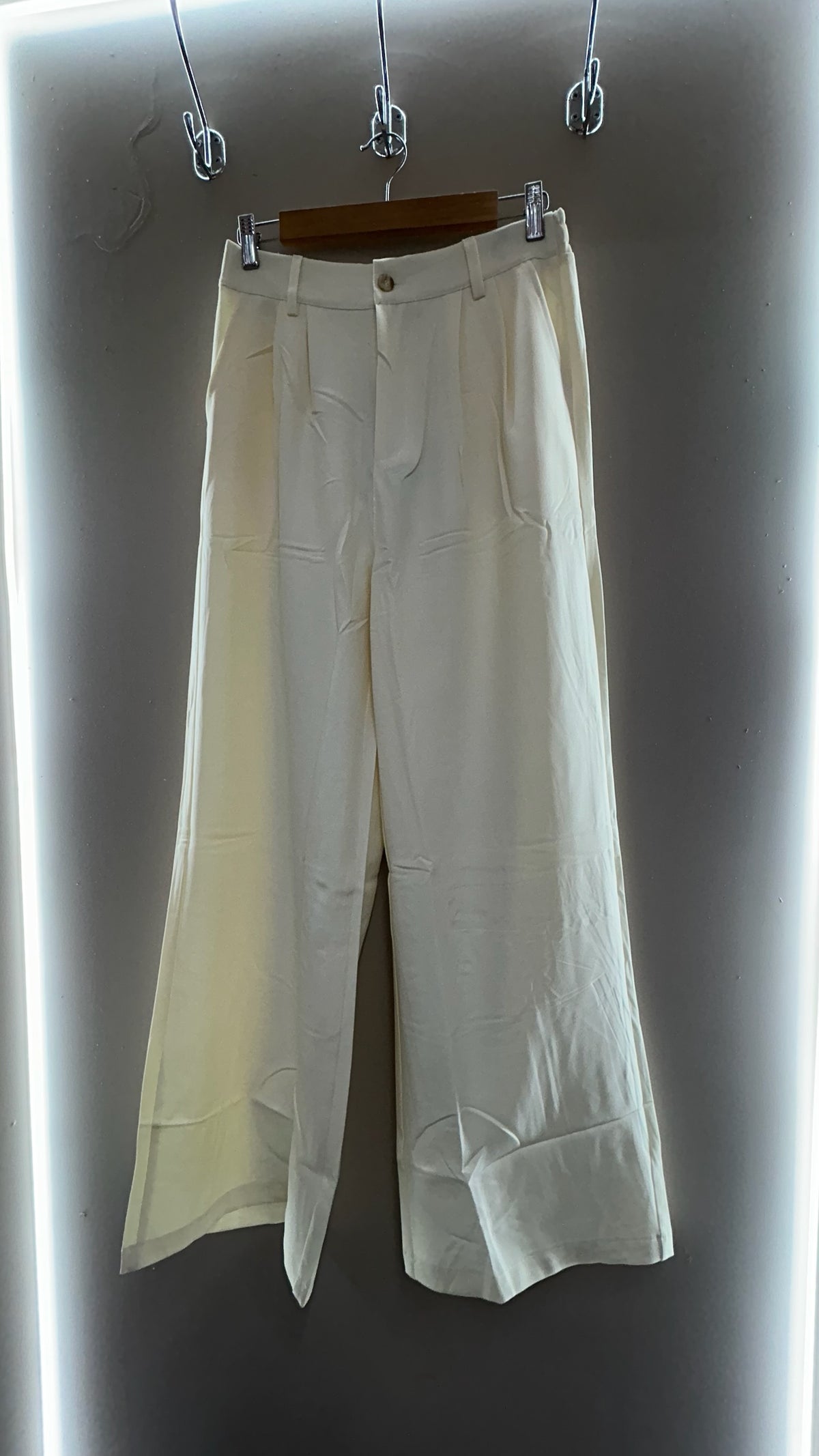 Tailored Wide Leg Trousers