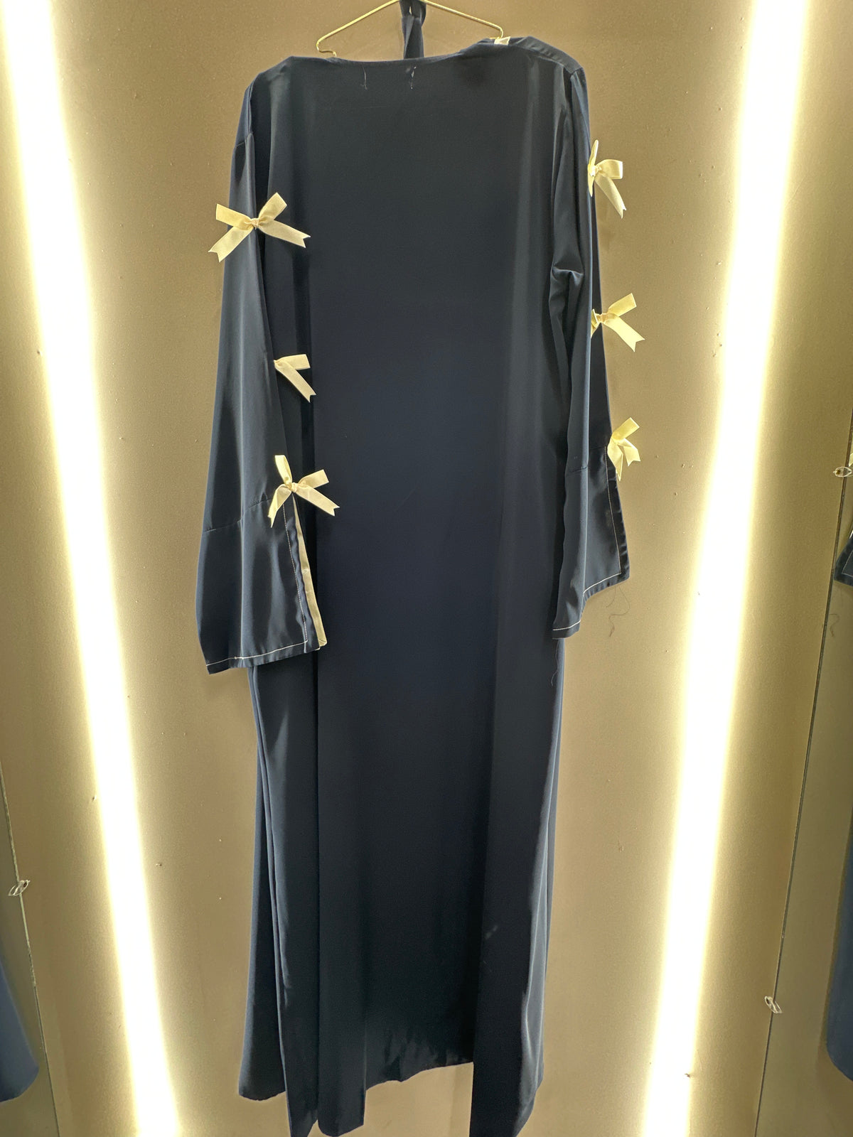 Dove Ribbon Duster Abaya
