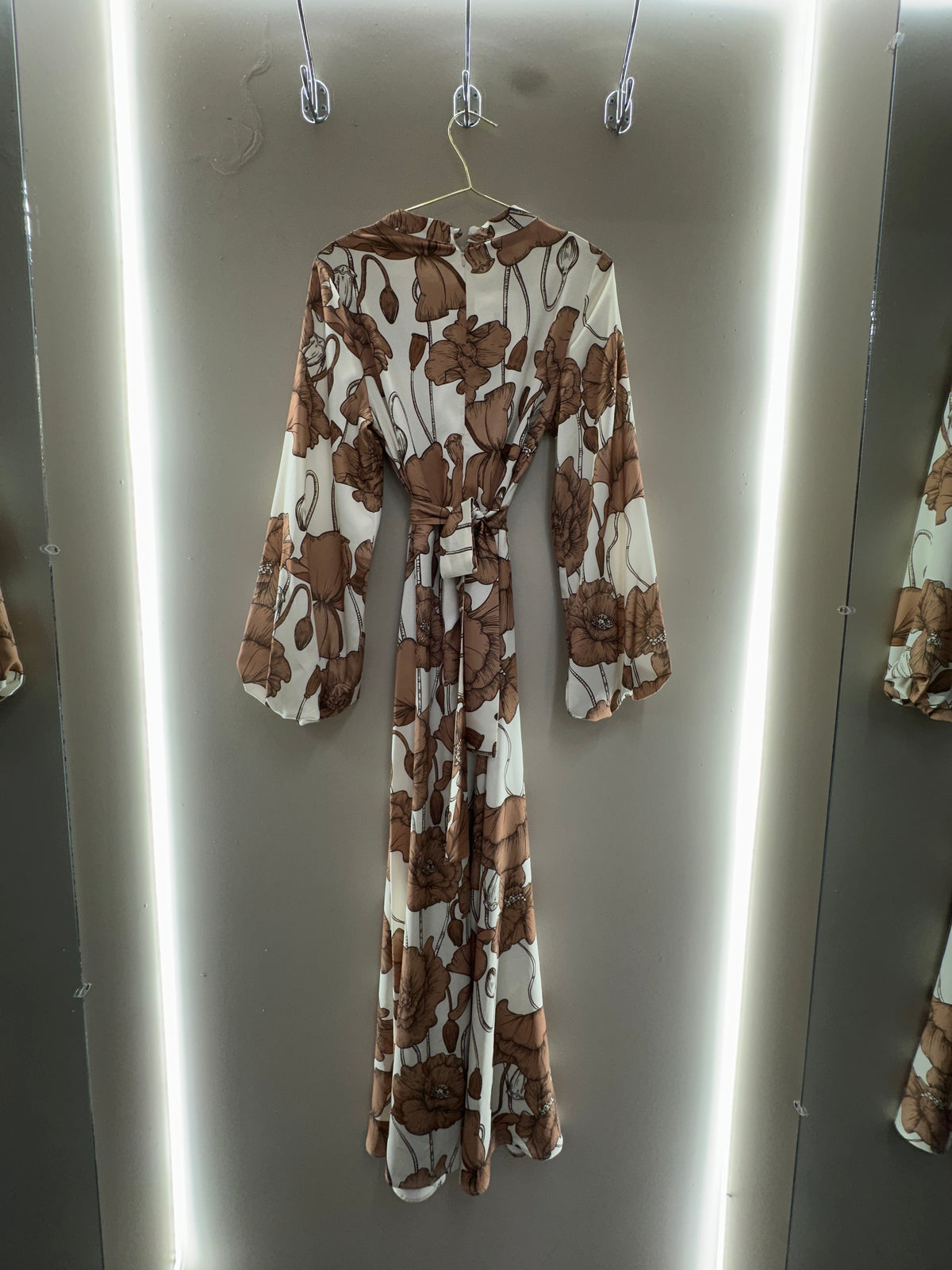 Autumn Blossom Elegance Dress