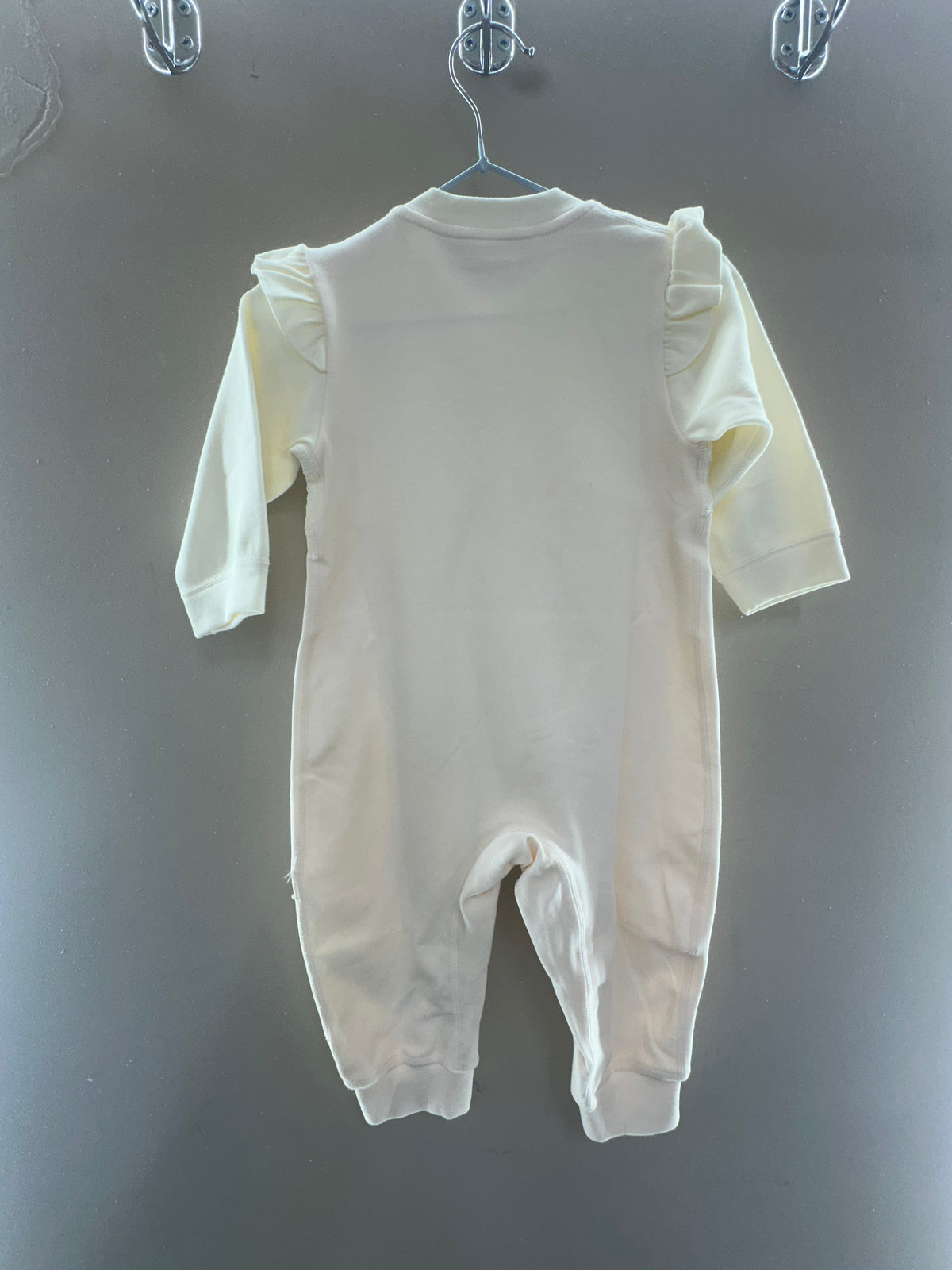 Embroidered Lace Baby Romper
