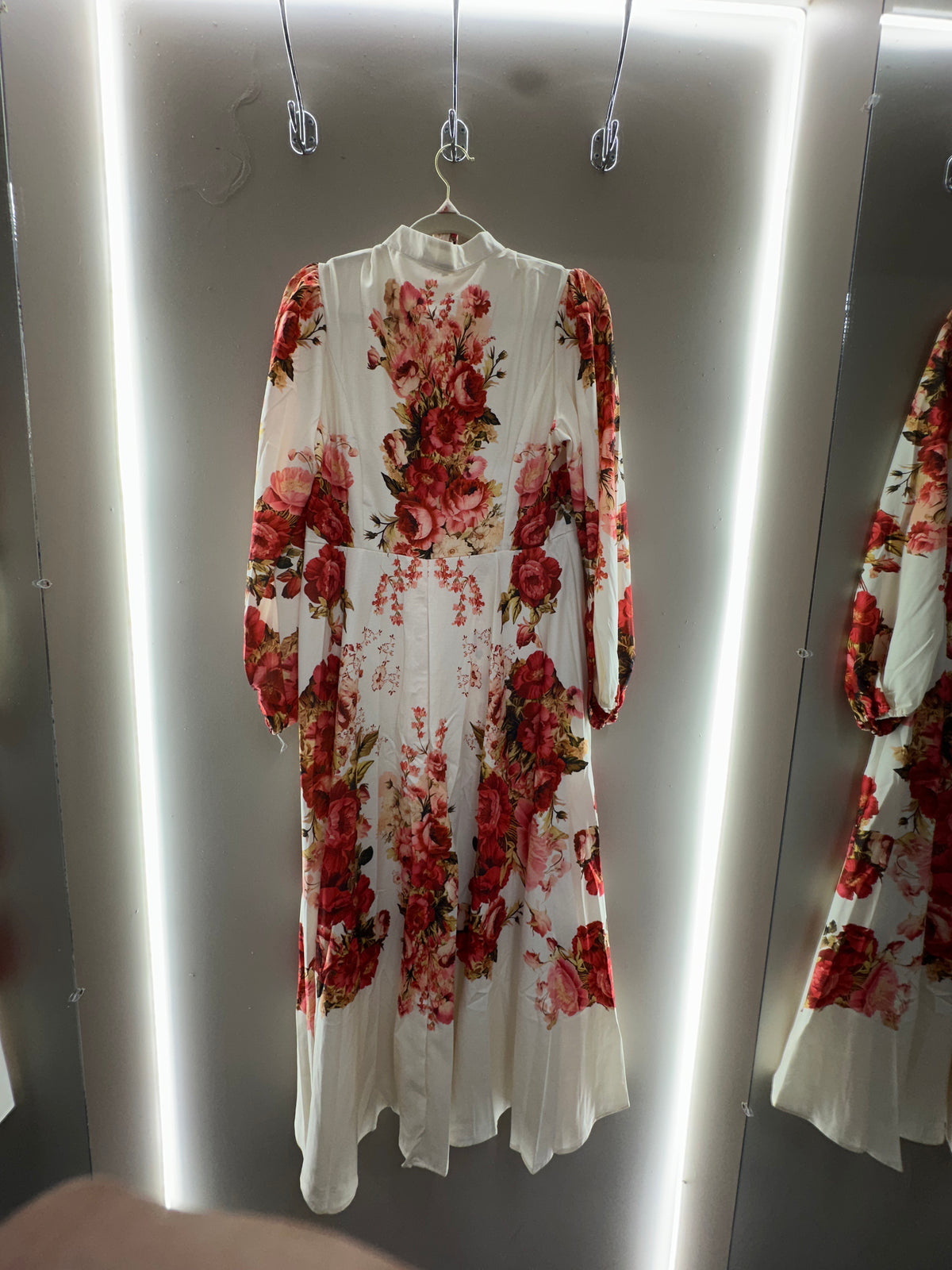 Crimson Rose Garden Dress