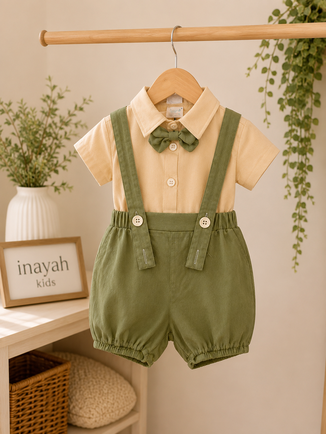 Little Explorer Suspender Set