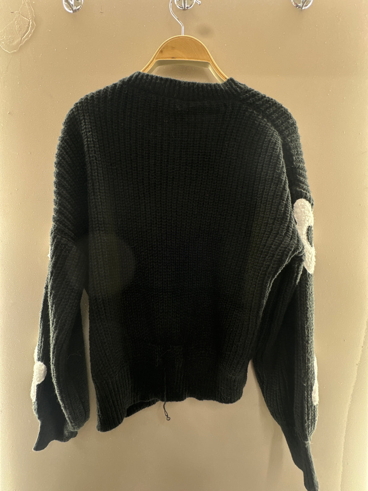Floral Knit Cardigan