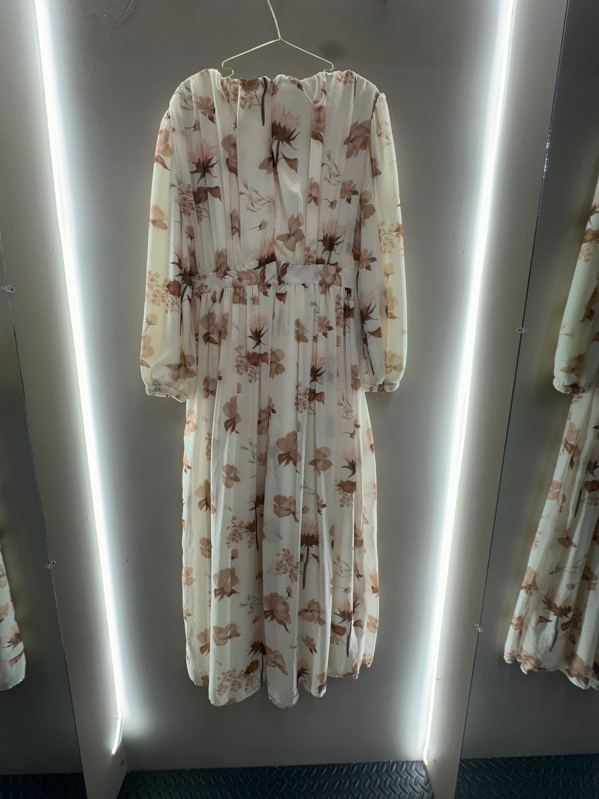 Desert Rose Pleated Dress