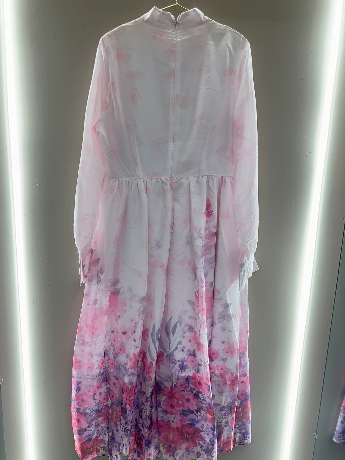 Blush Blossom Maxi Dress