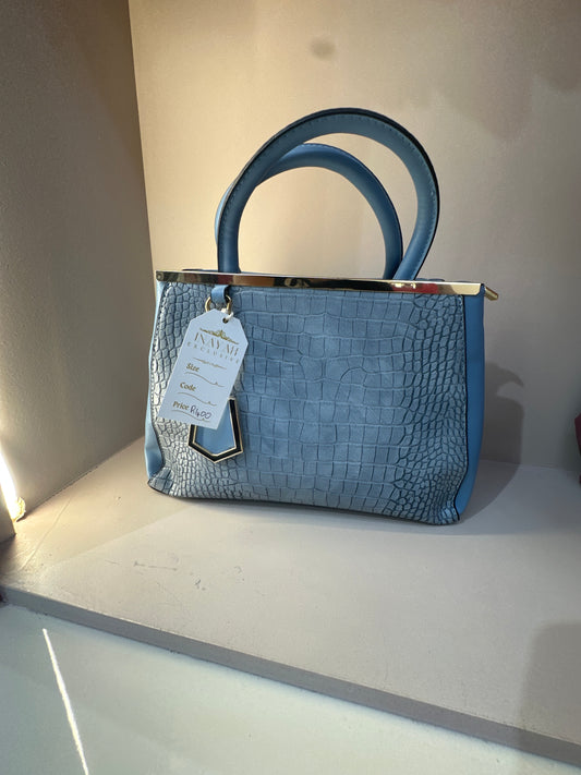 Croc Detail Handbag