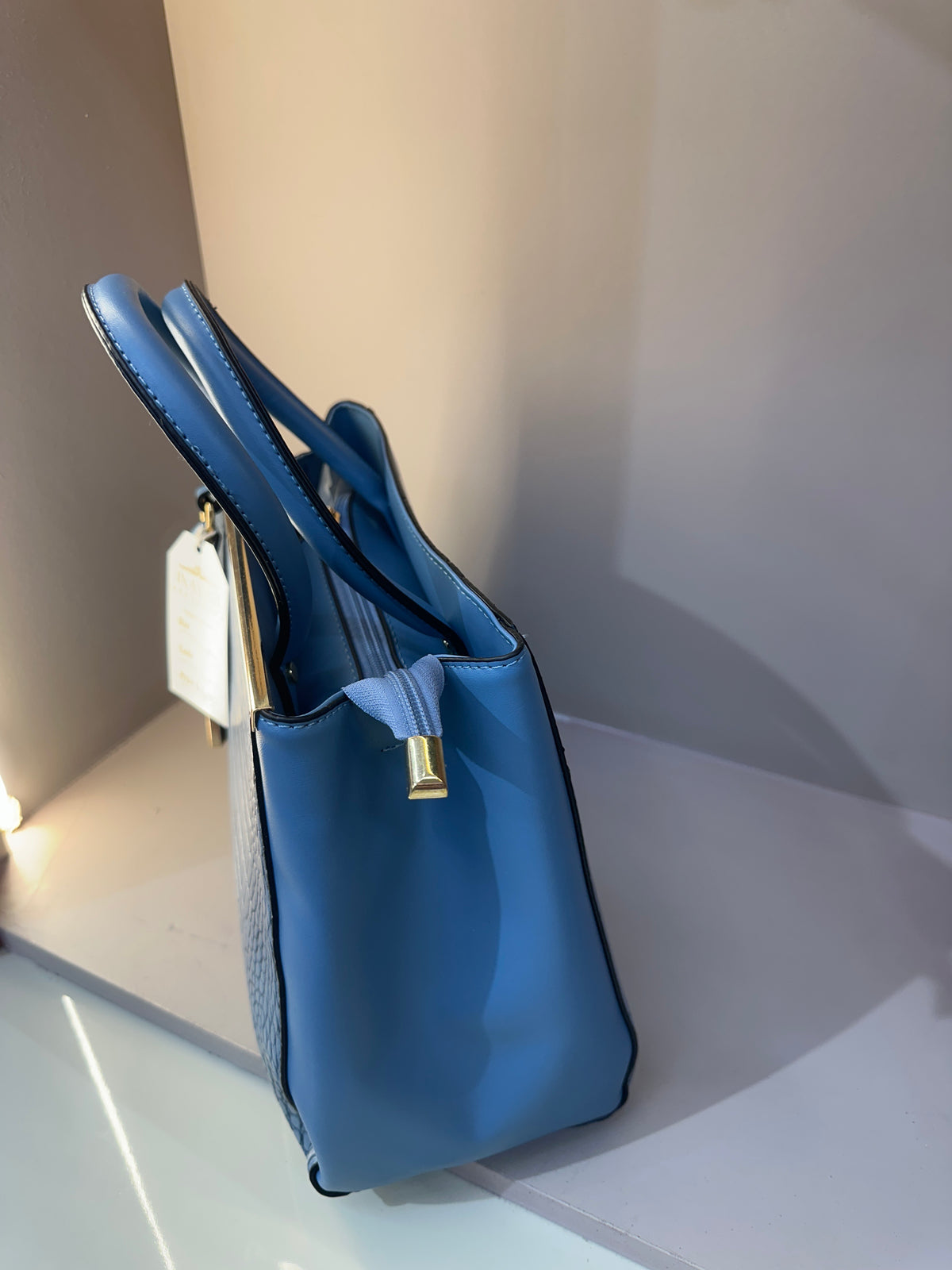 Croc Detail Handbag