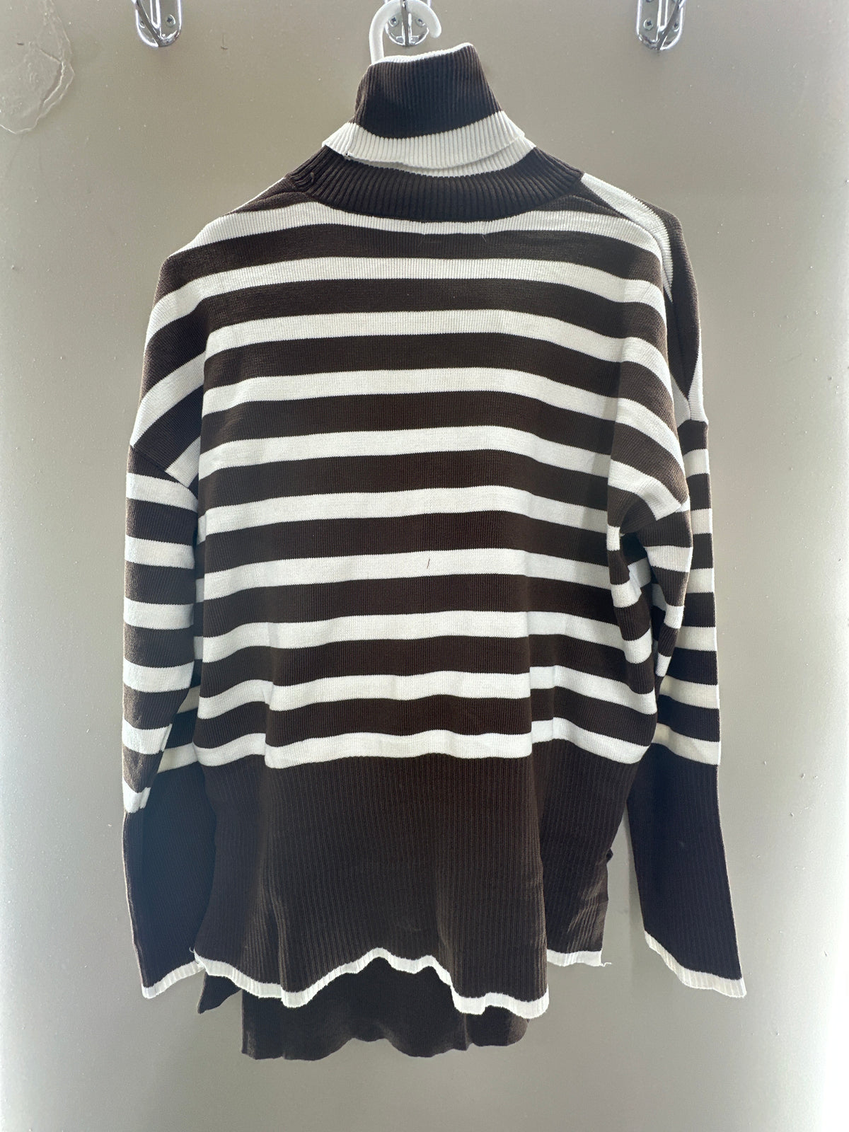Chocolate Stripe Knit Co-Ord