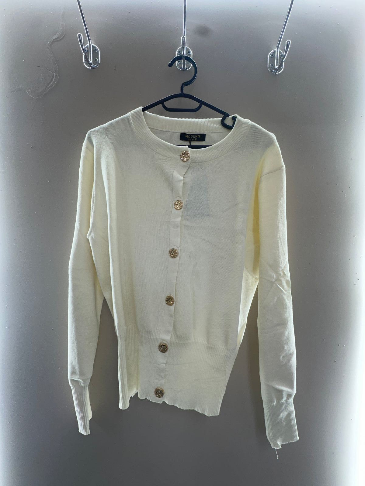 Classic Knit Button Cardigan