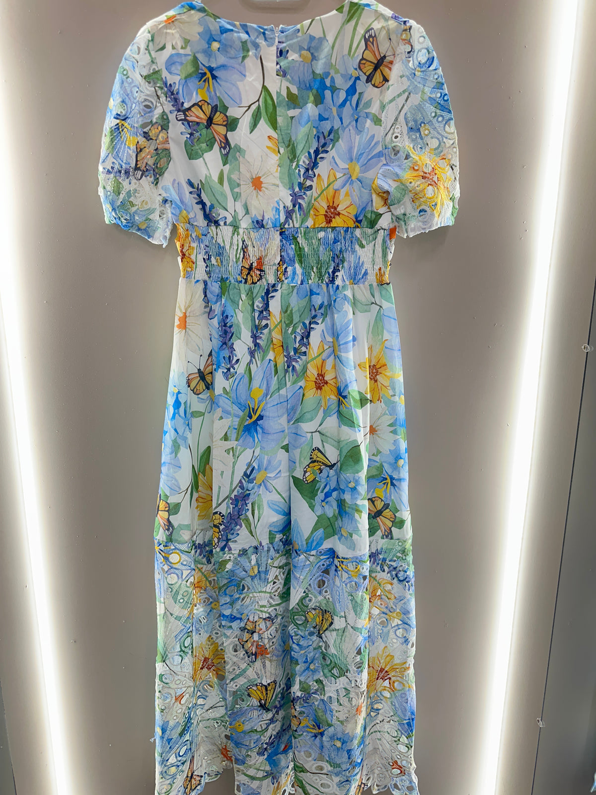 Butterfly Bloom Midi Dress
