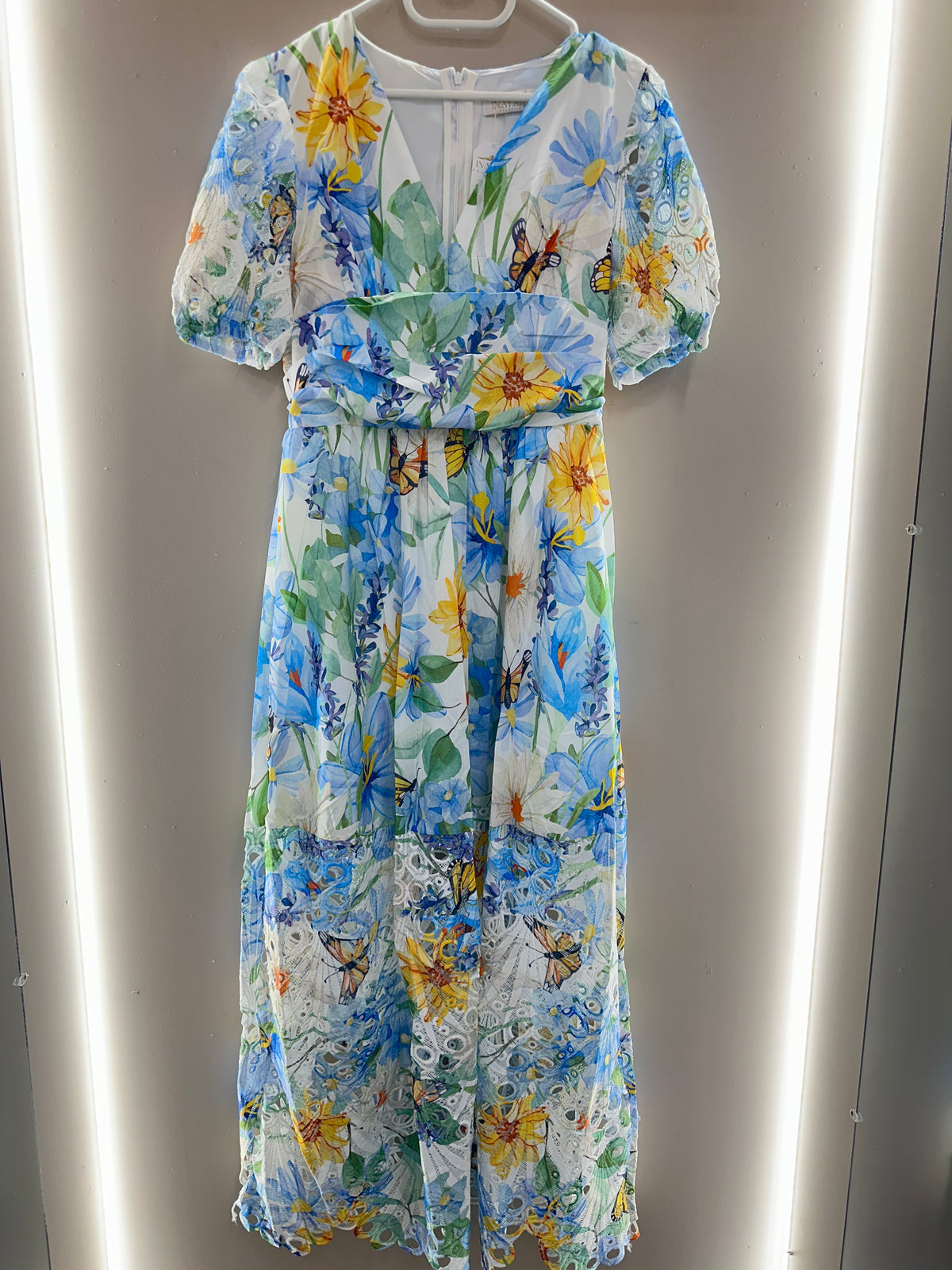 Butterfly Bloom Midi Dress