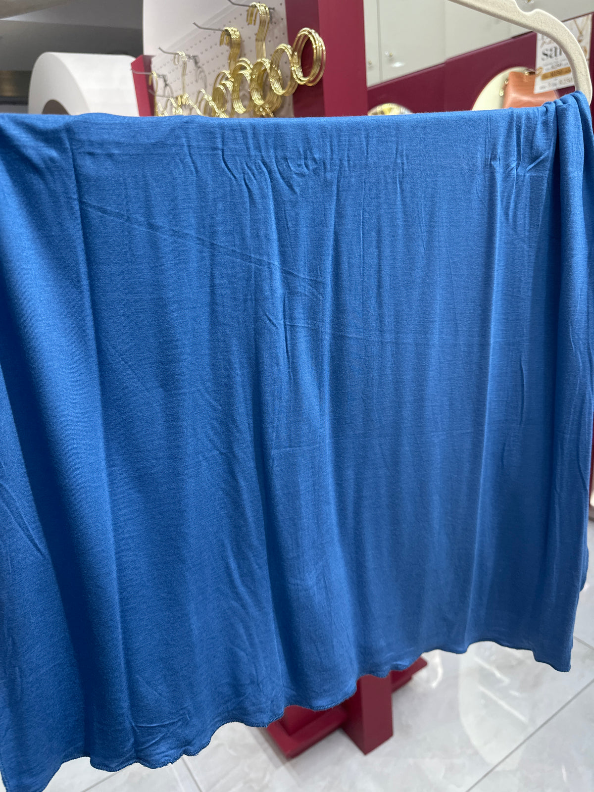 Jersey Scarf - Sapphire Blue