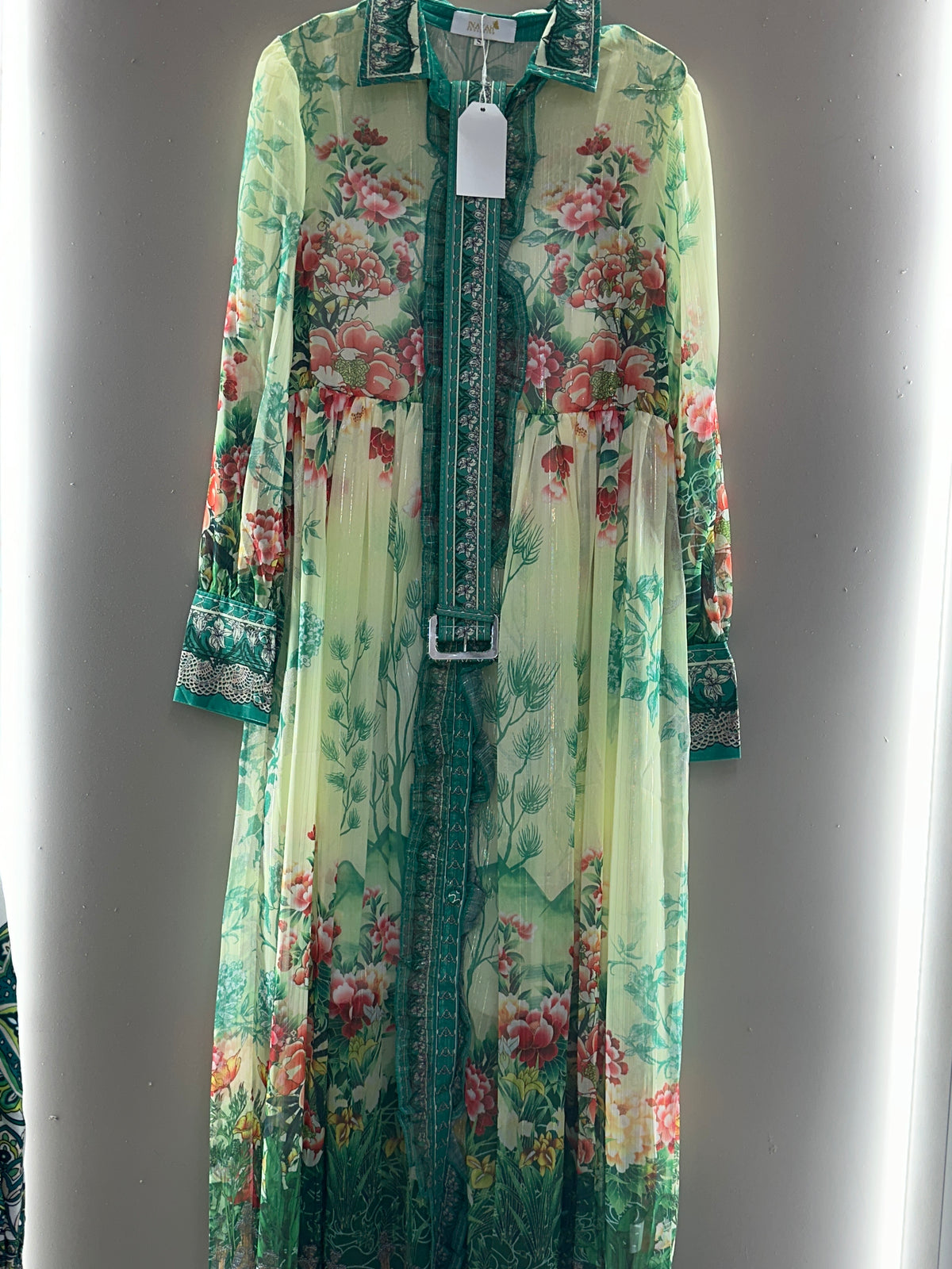 Botanical Bloom Maxi Dress