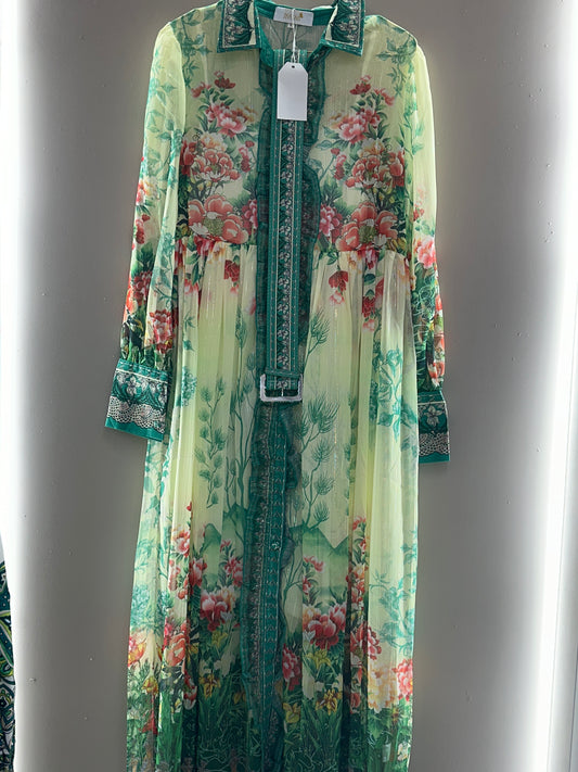 Botanical Bloom Maxi Dress