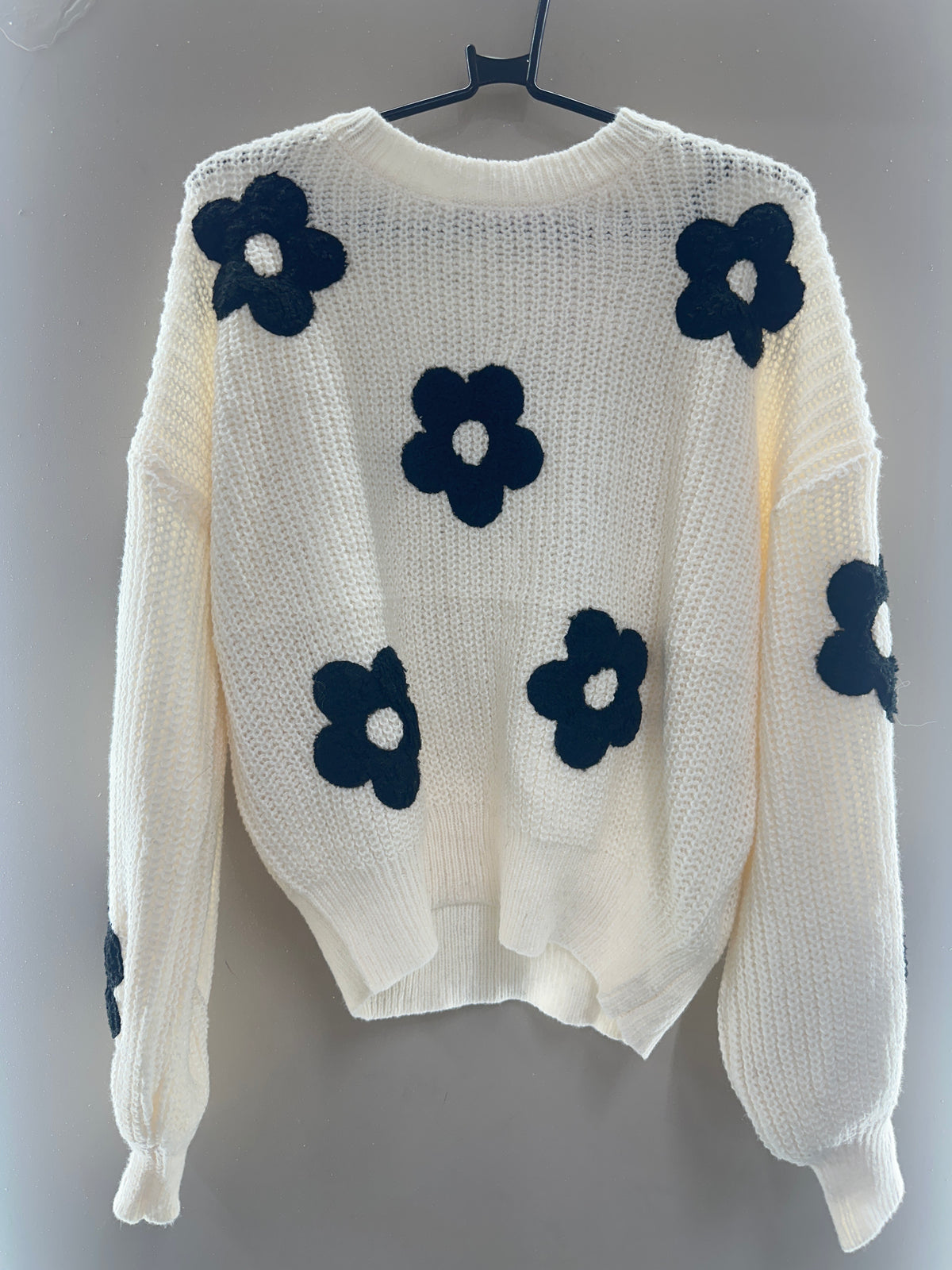 Floral Knit Cardigan