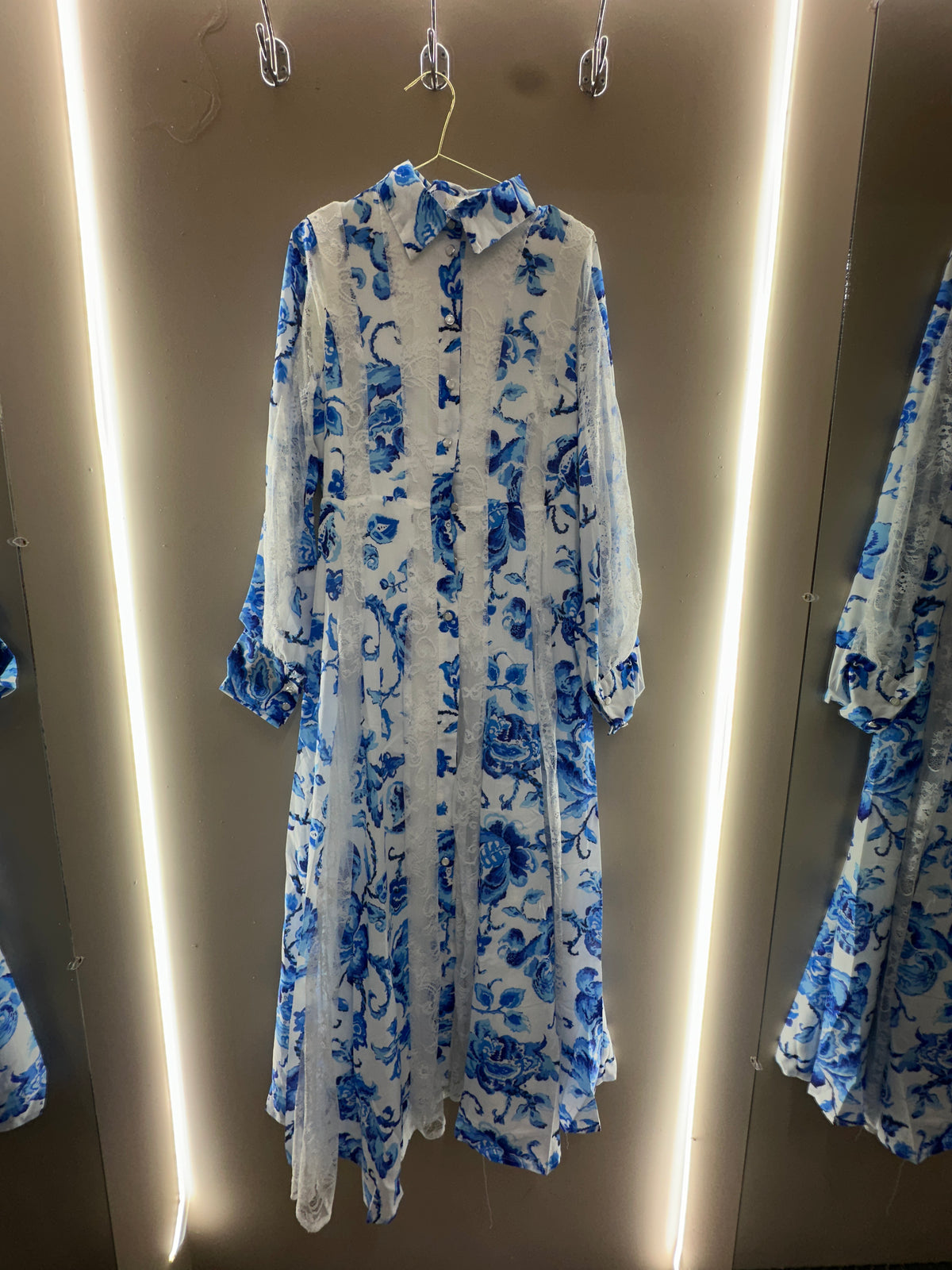 The Sapphire Garden Dress