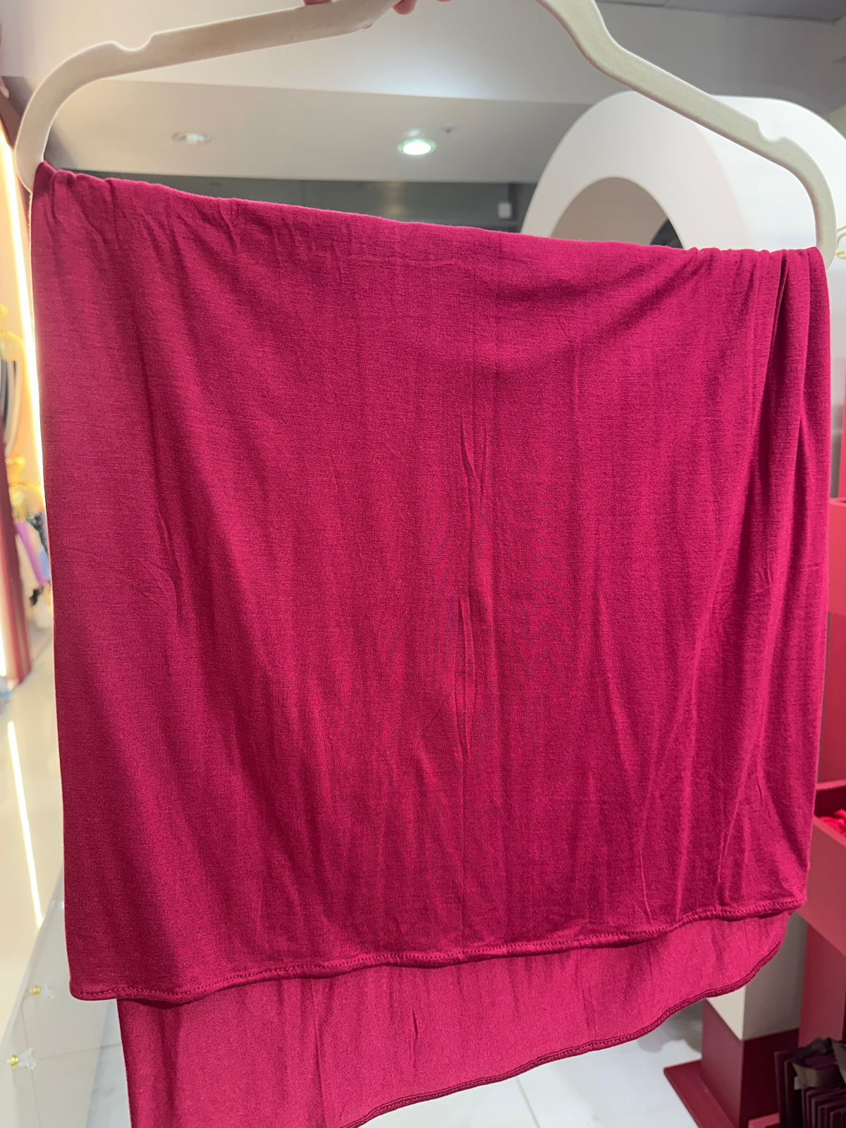 Jersey Scarf - Fuchsia Pink