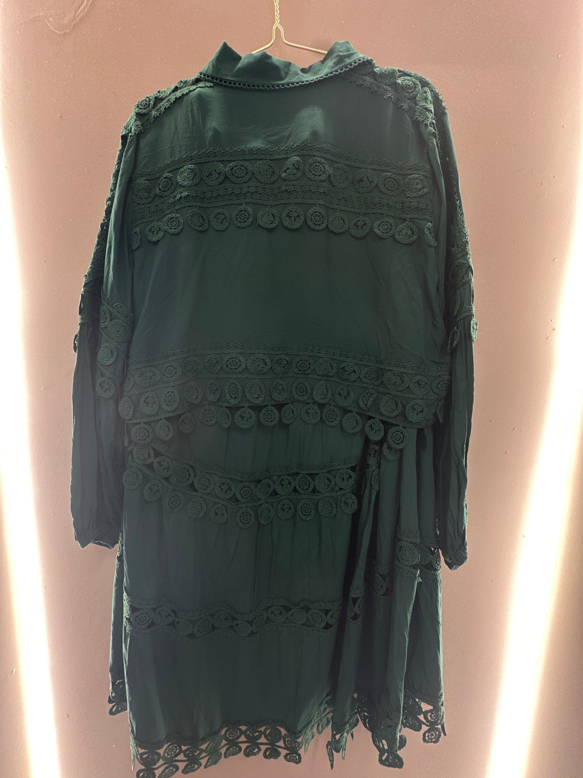 Lace Detail Top & Skirt Co-Ord