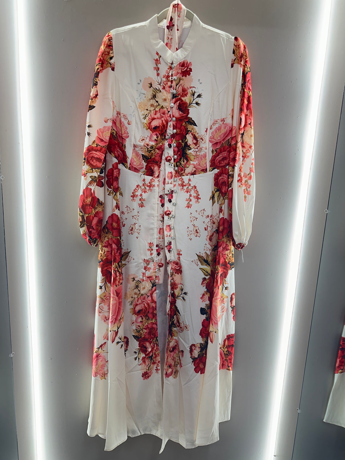 Pearl Bloom Maxi Dress