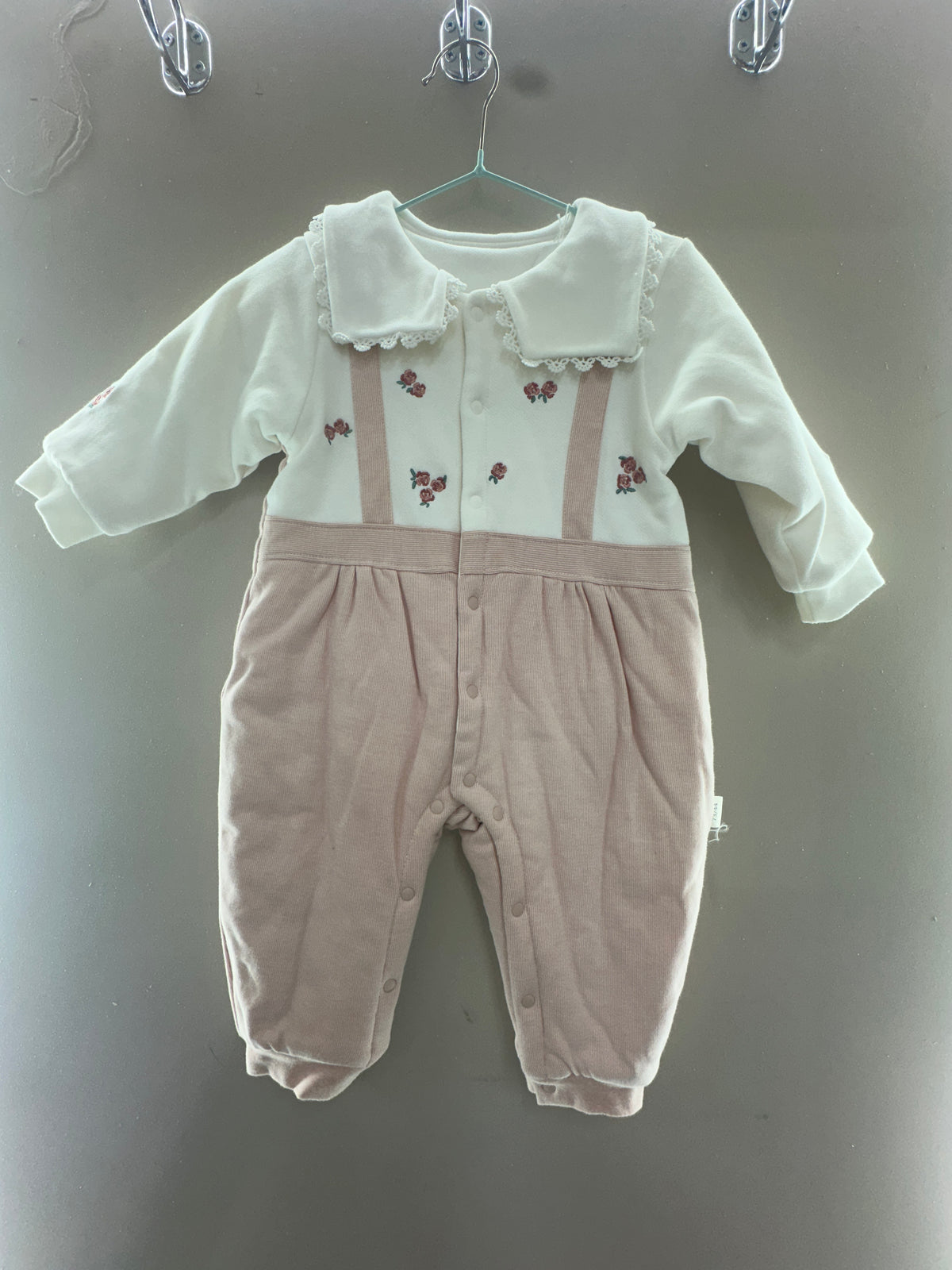 Blush Rose Baby Romper