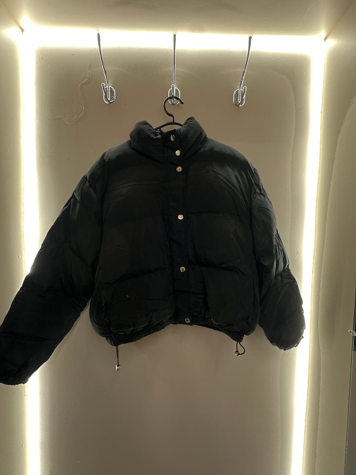 Classic Cropped Puffer Jacket