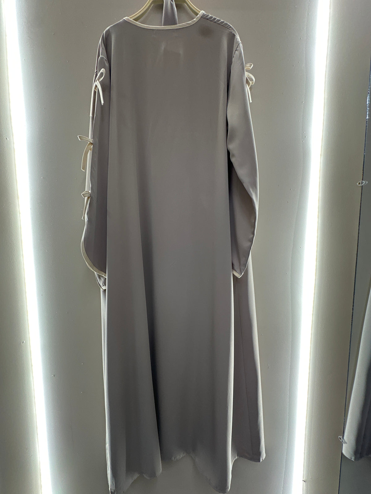 Dove Ribbon Duster Abaya