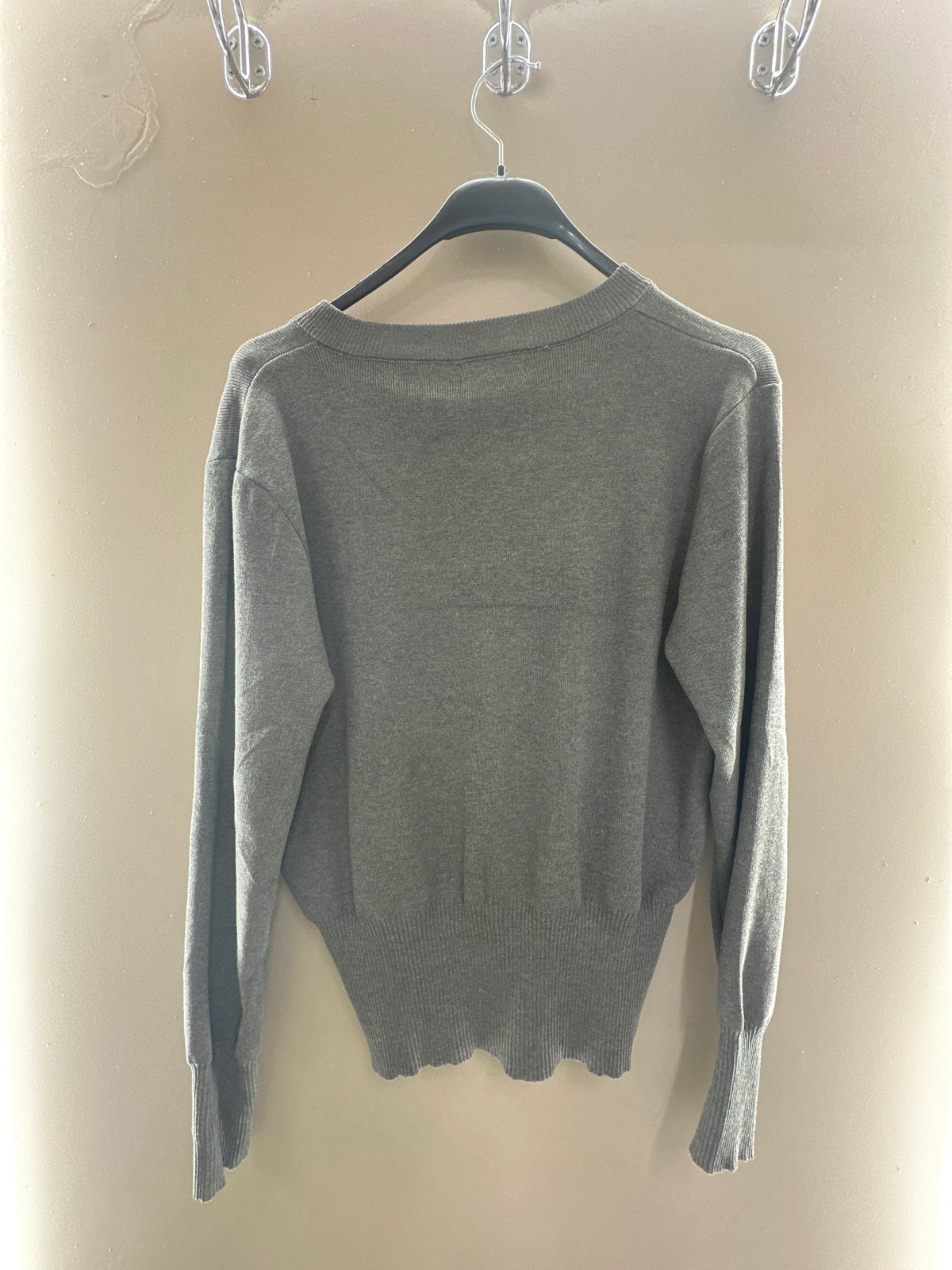 Classic Knit Button Cardigan
