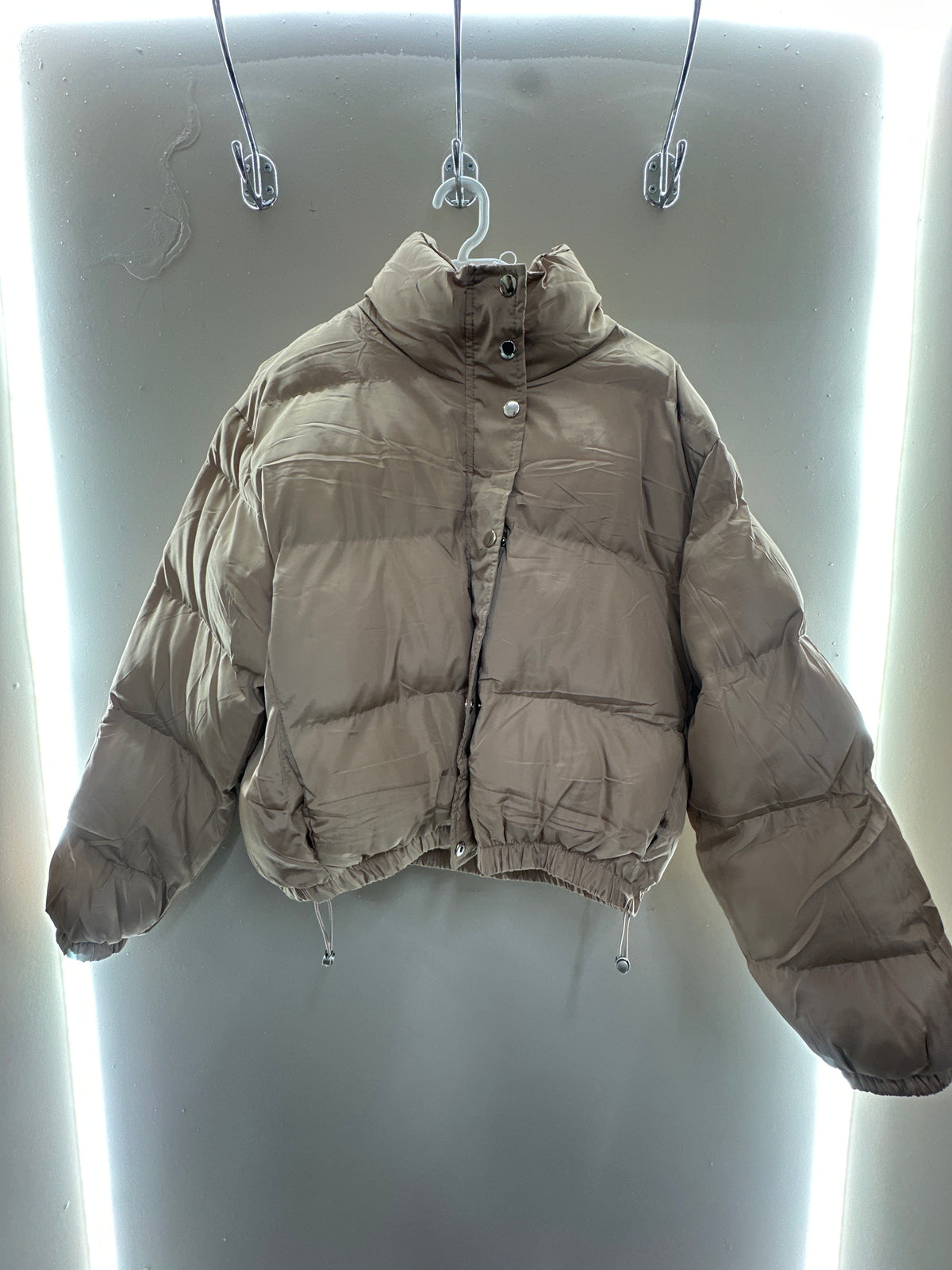 Classic Cropped Puffer Jacket