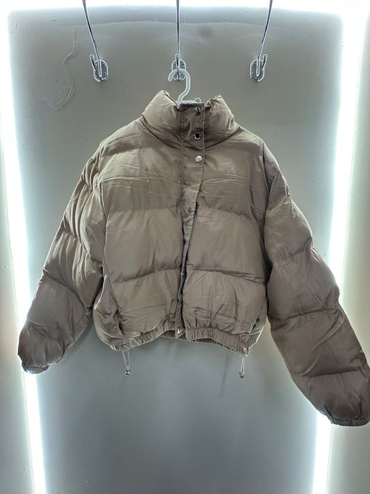Classic Cropped Puffer Jacket