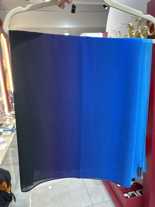 Ombre crimped - Midnight Ocean
