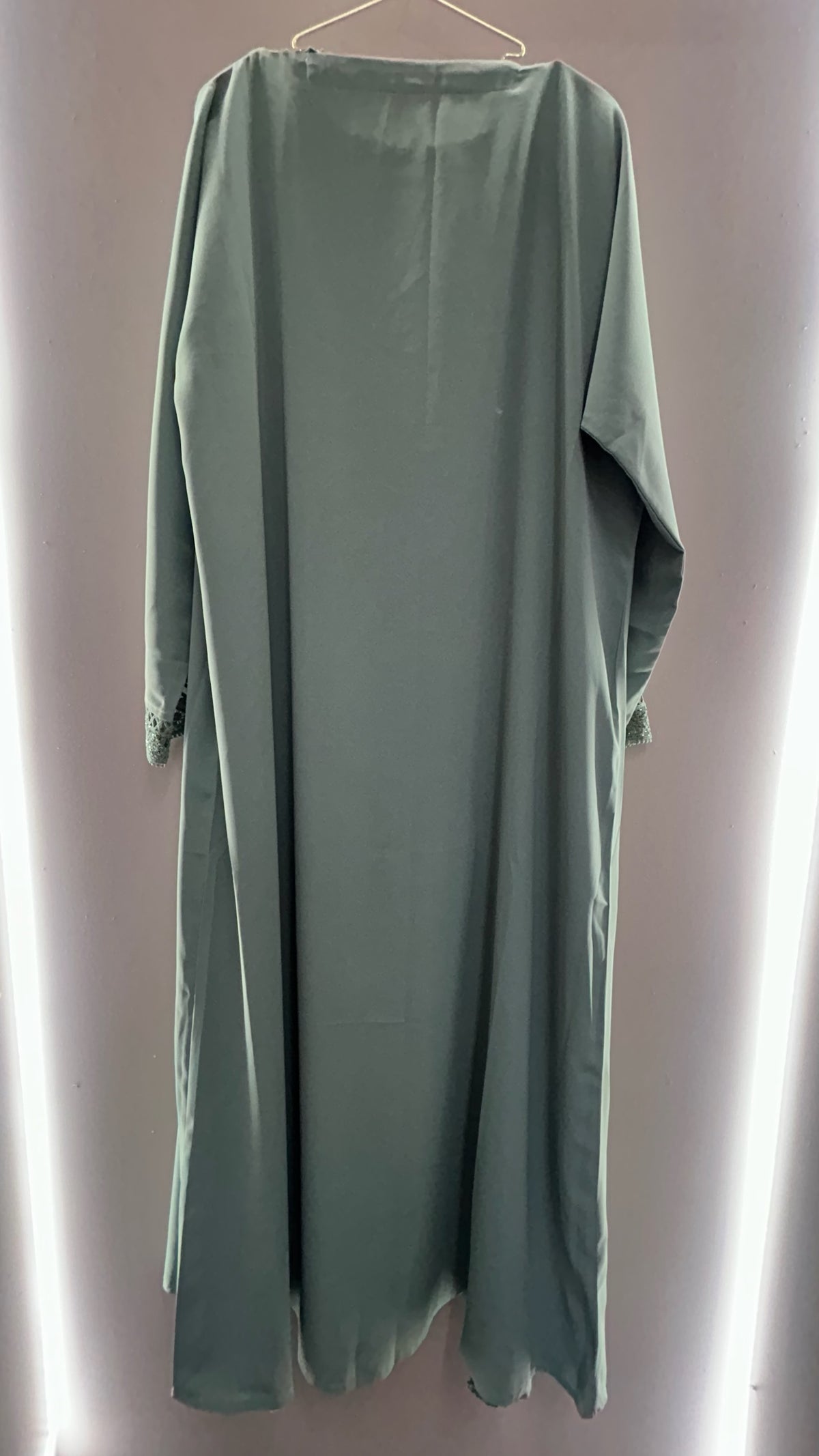 Embellished Open Abaya