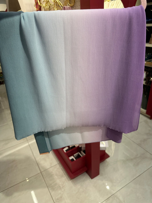 Crimped Ombre – Pastel Serenity