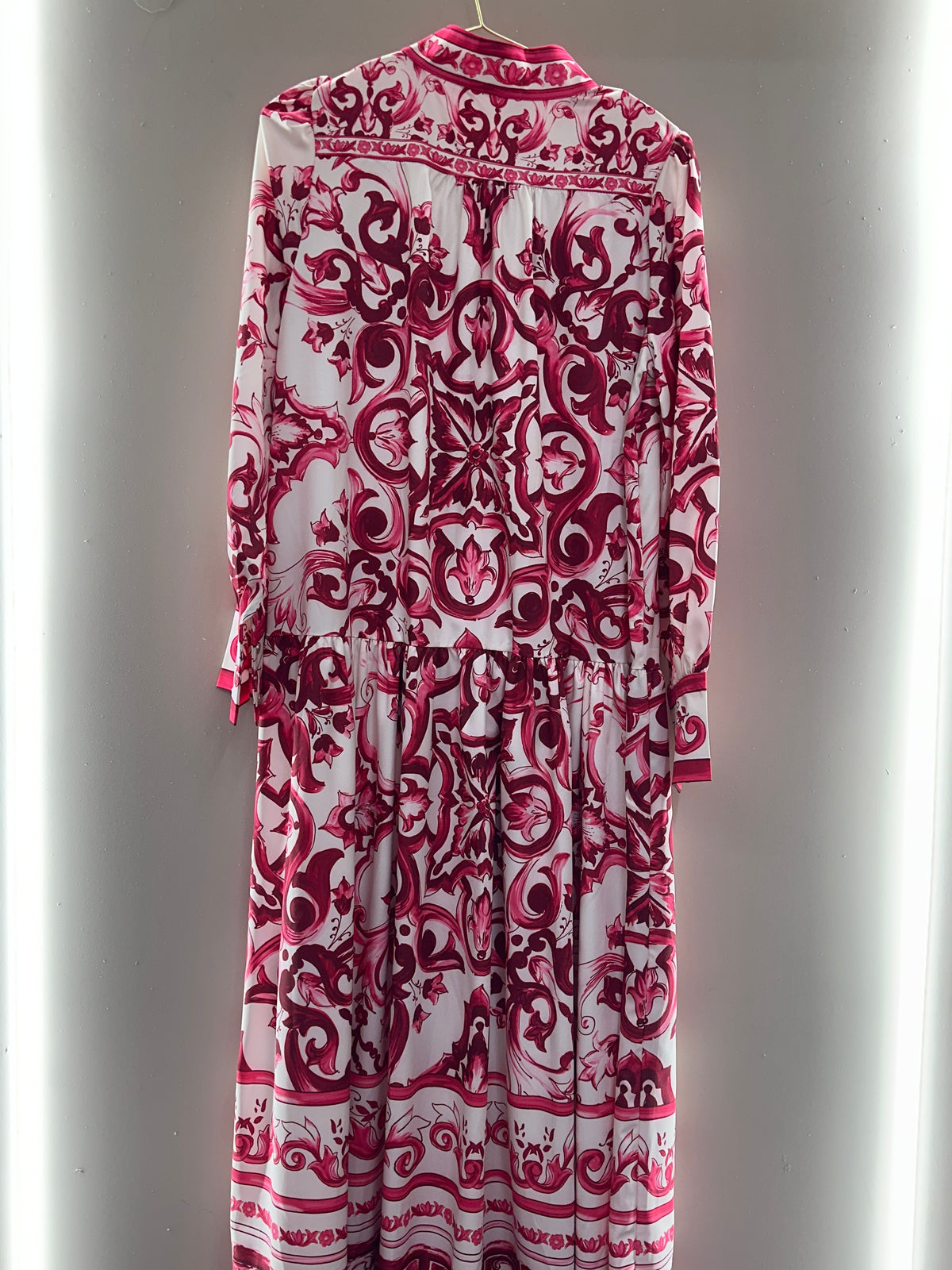 Ruby Baroque Maxi Dress