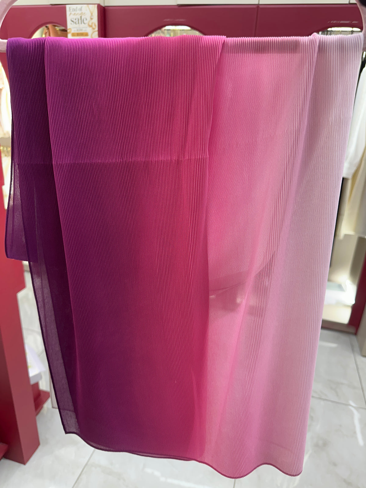 Crimped Ombre – Berry Blossom