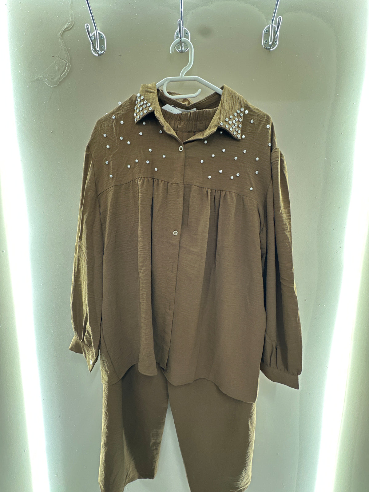 Pearl Embellished Co-Ord