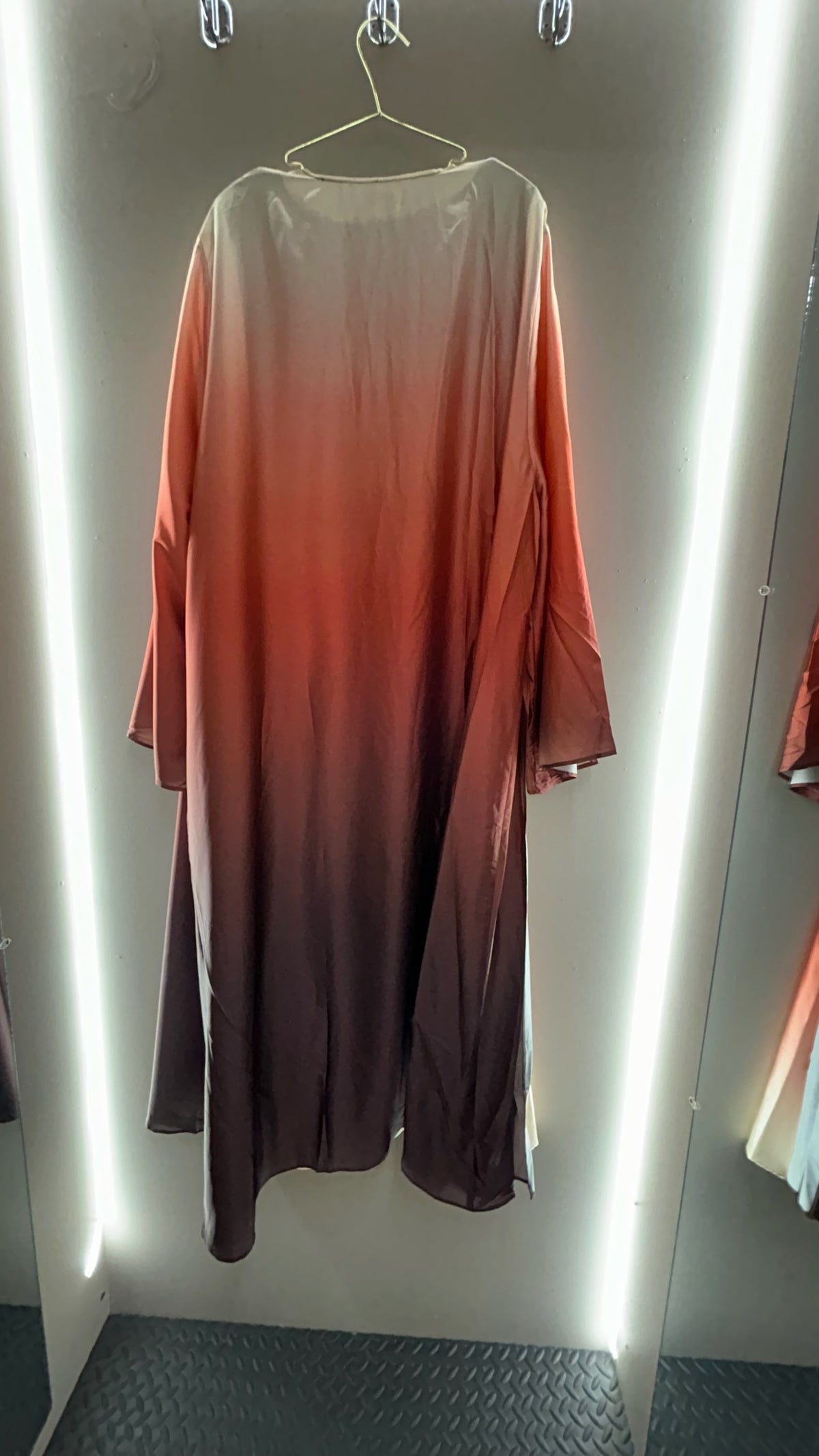 Ombre Open Abaya Set